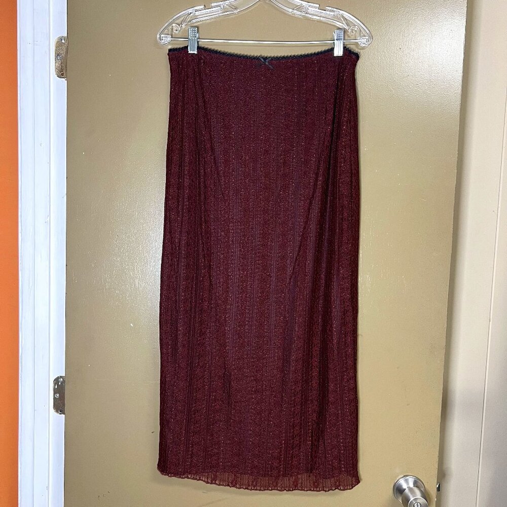 Urban Outfitters Lace Midi Skirt